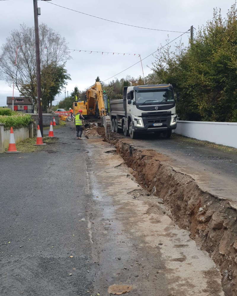 Civil engineering project Ballycar group water scheme.