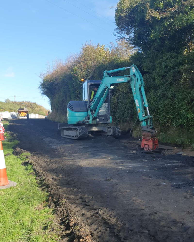 Civil engineering project Ballycar group water scheme.